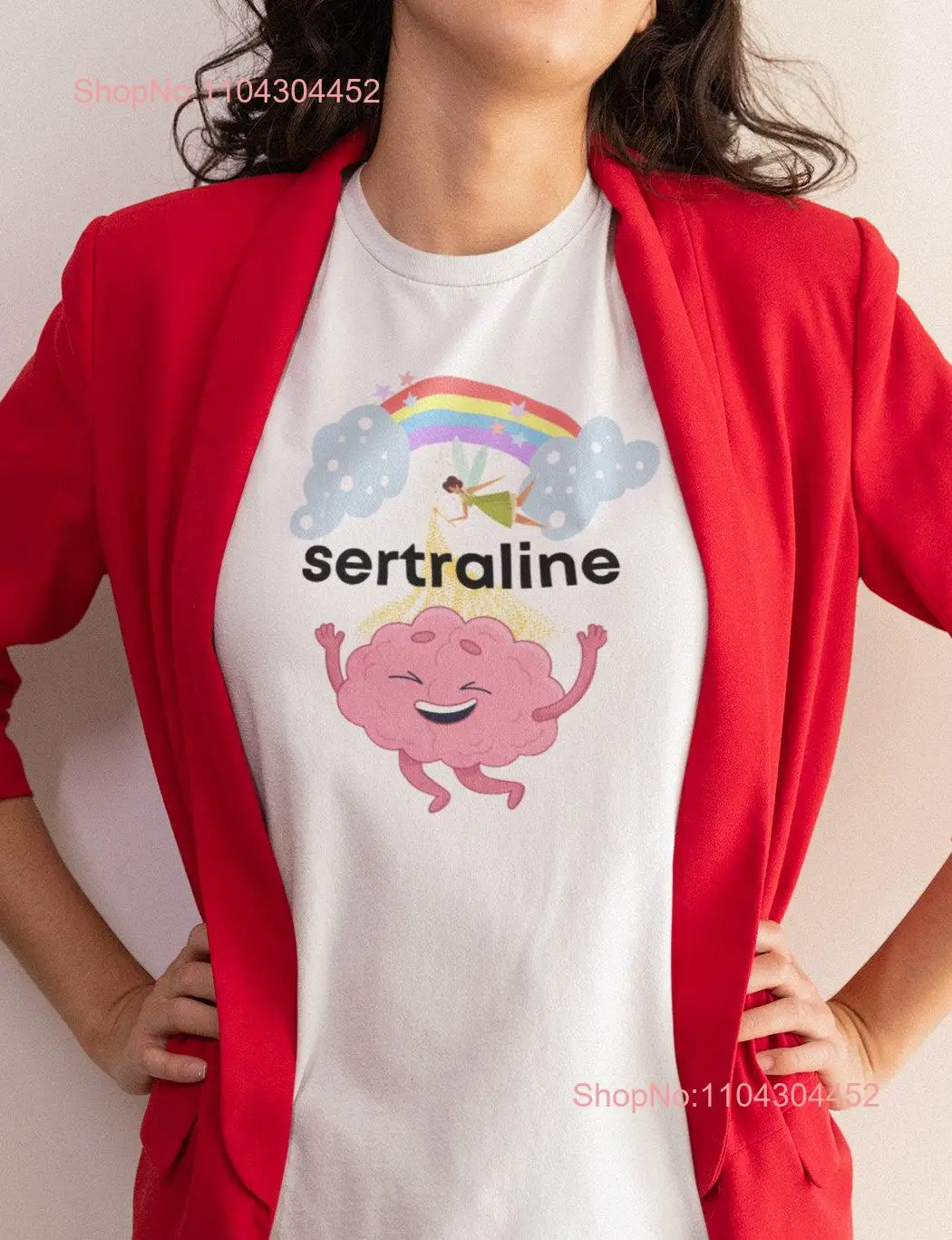 Sertraline Mental Health Anxiety Medication Prescription Ptsd Medical Pharmaceuticals Meds Anti Depressant Pill T Shirt