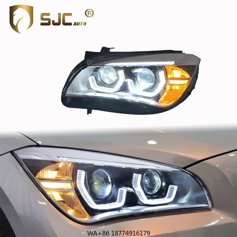 

Auto for X1 E84 2010-2015 Headlights Modified LED Lens Headlight DRL Turn signal Head Lamp for