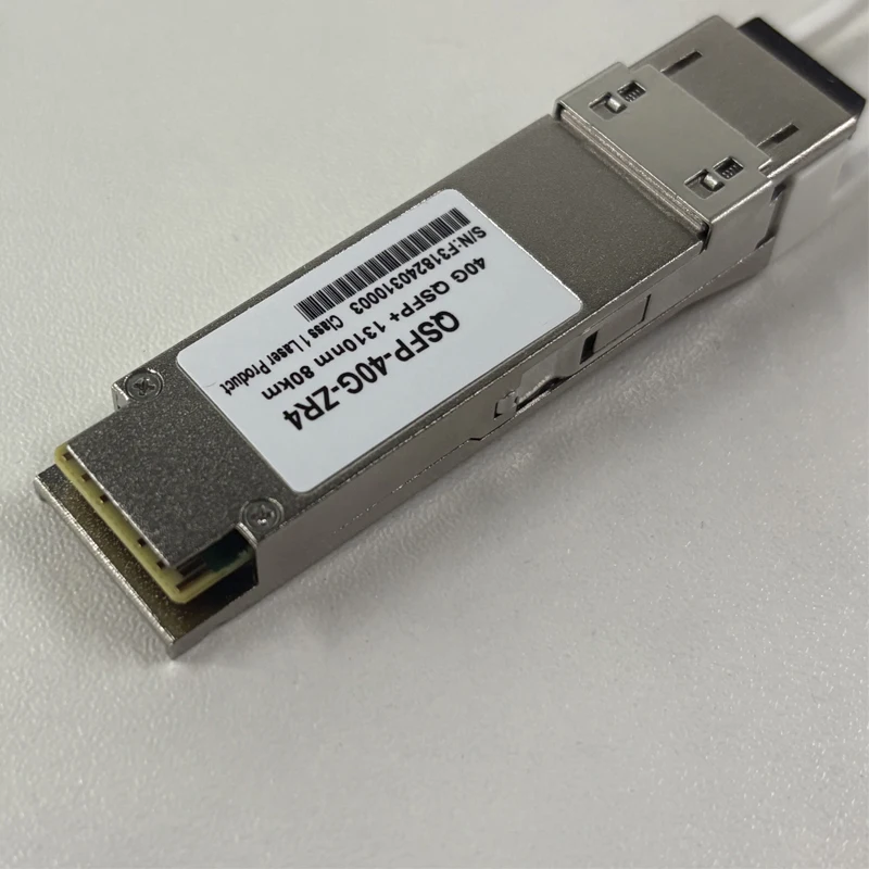 40G QSFP+ ZR4 80km 1310nm, LWDM Dual LC jednomodowy moduł nadawczo-odbiorczy światłowodowy dla JUNIPER, Mellanox, Arista, Cisco