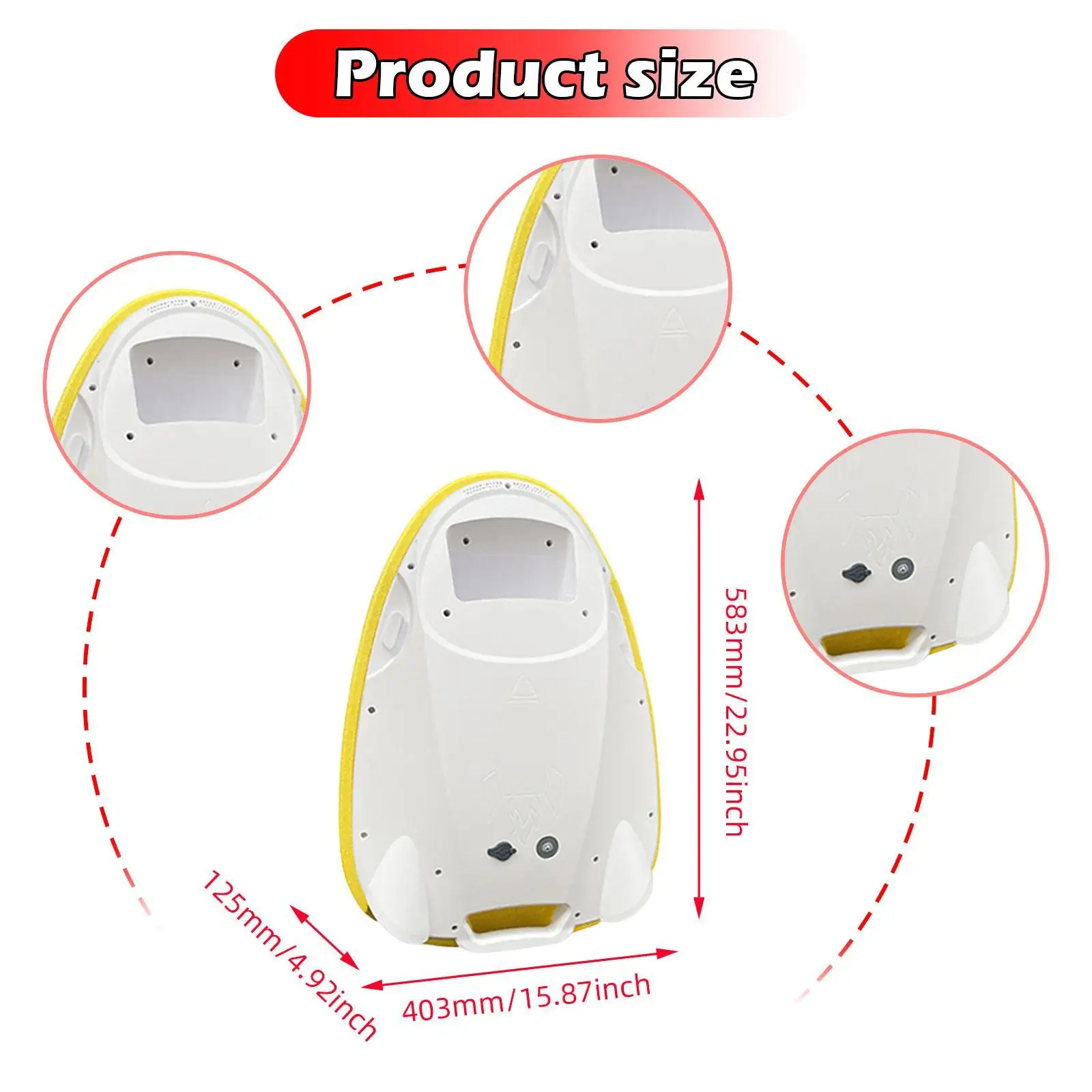 لوح سباحة كهربائي 300 واط لوح ركلة للتدريب على السباحة لمعدات تمارين حمام السباحة والأنشطة المائية الخارجية ومحول الاتحاد الأوروبي للحفلات