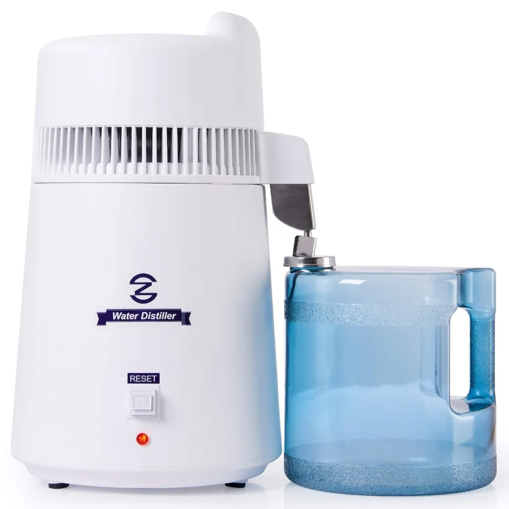 

Water Distiller, Larger 1.6 Gal Countertop Home Distillers, Distilled Waters Making Machine, Water Purifier to Make Clean Waters