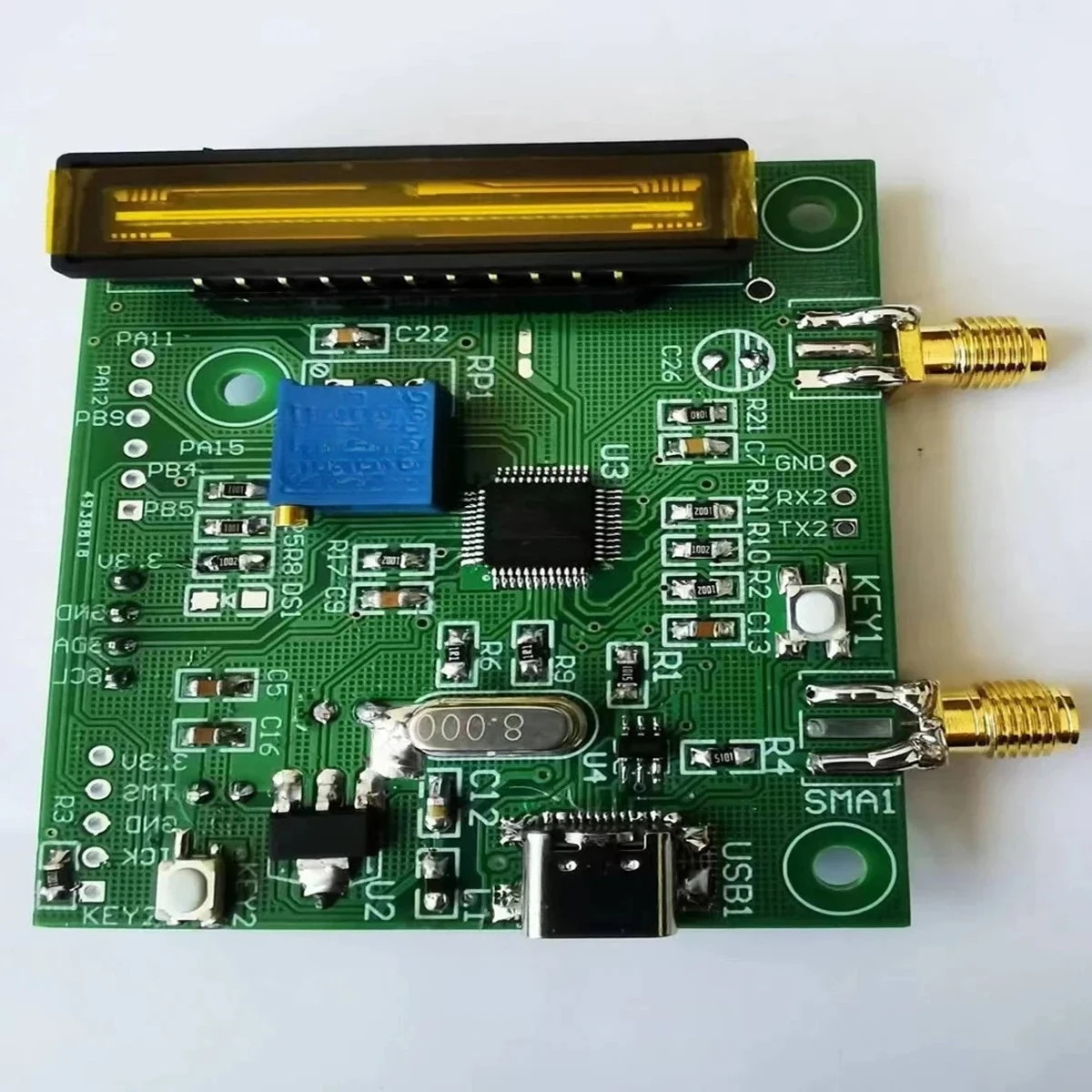 Módulo CCD de matriz lineal TCD1304, alta resolución, conversión AD de 16 bits, comunicación serial óptica de matriz lineal CCD de alta resolución
