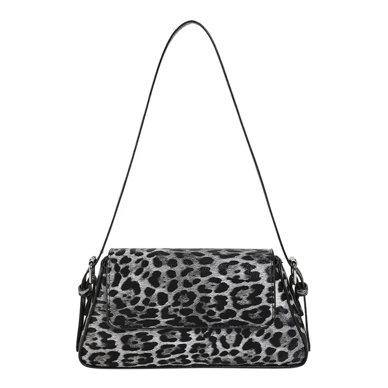 2024 nowych moda Leopard torebki damskie europejski Design Pu skórzane damskie torby na ramię kobieta dziewczyna marka luksusowa torba Crossbody