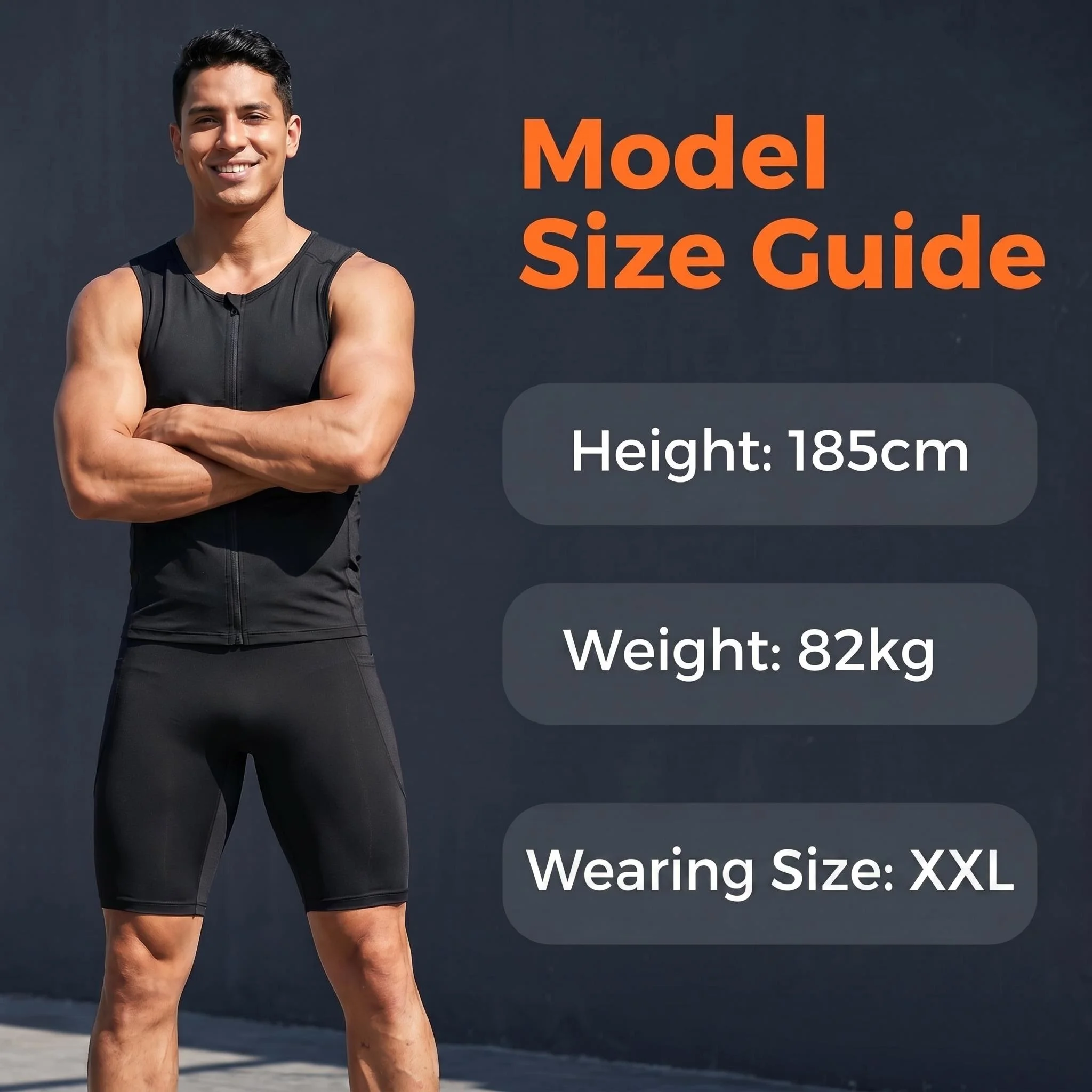 Herren High-Waist Schnelltrocknende Kompressions-Workout-Shorts Athletische Laufshorts mit Mehreren Taschen für Fitness und Alltag – Detail 1