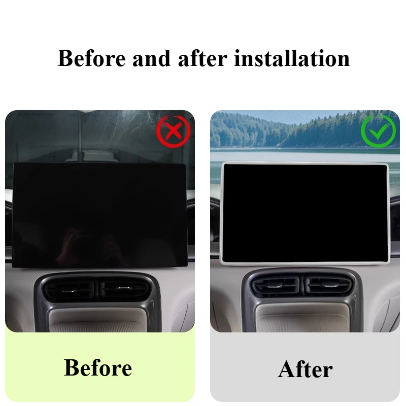 For Geely Xingyuan Screen Protector Interior Central Control Navigation Screen Decoration Display Car Modification Accessories