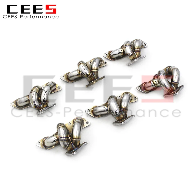 

cees Upgrade Exhaust Manifold for SMART W451 1.0/1.0T (2011-2015) Stainless Steel Exhaust Pipe High Performance Exhaust System