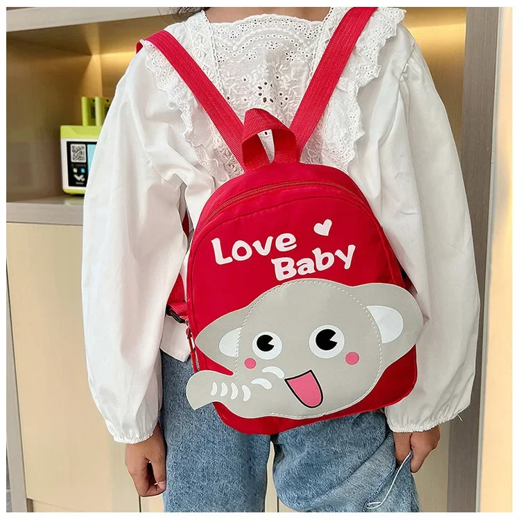 

New Cute Kids Backpack Cartoon Elephant Boys Backpack Small School Bag for Girls Kindergarten Children Bag