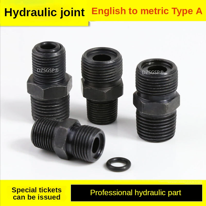 

Carbon Steel Hydraulic Pipe Joint 2 Points 3 Points English To Metric A Type M14 18*1.5