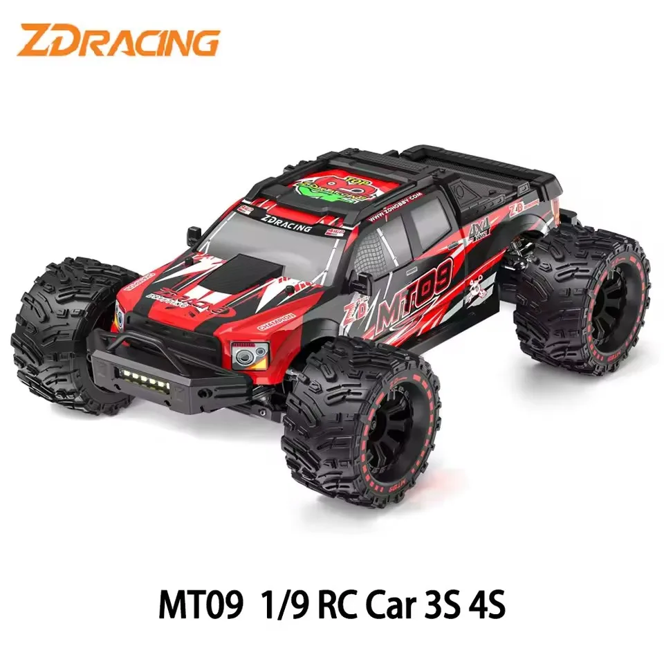 ZD Racing 1/9 SCALE 4WD Monster Truck ROCKET MT09 Brushless Version High-power Brushless Electric Remote Control Car Gifts