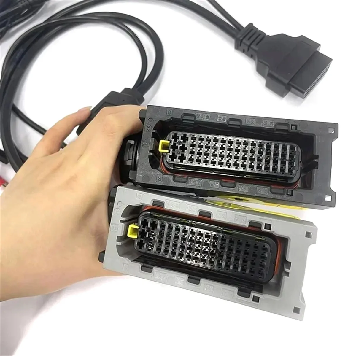 كابل اختبار برمجة Vocom ECU 88894000 لشاحنة محرك السكك الحديدية المشتركة فولفو وماك وتشخيص الحفارات -T45C #6