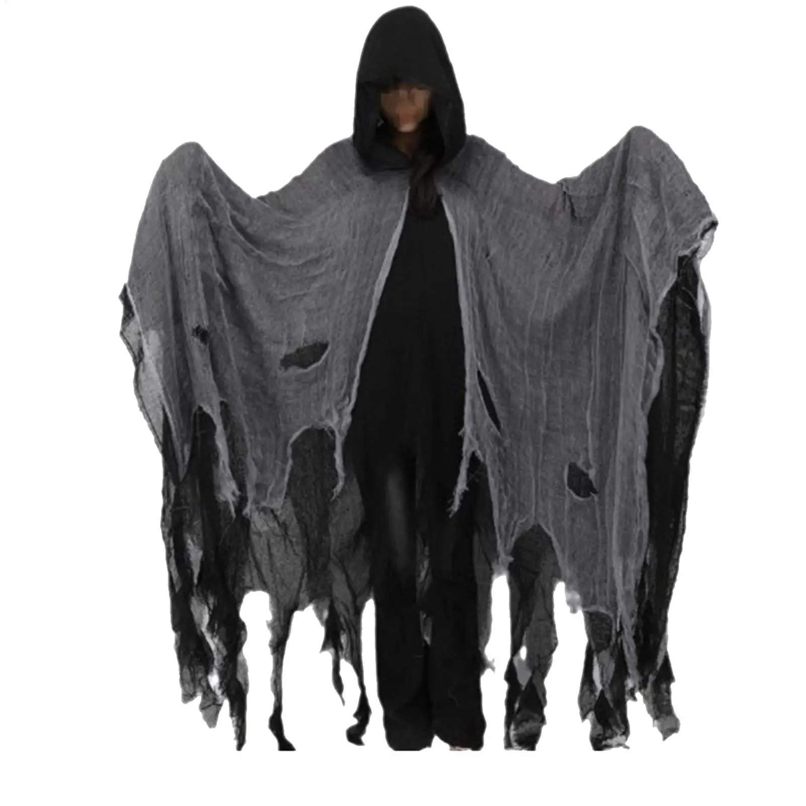 Halloween Geisterumhang Umhang Skelett Kleidung Maske Geisterhaus Kammer der Geheimnisse Dressing Up Zombies Kostüm Halloween Kostüm