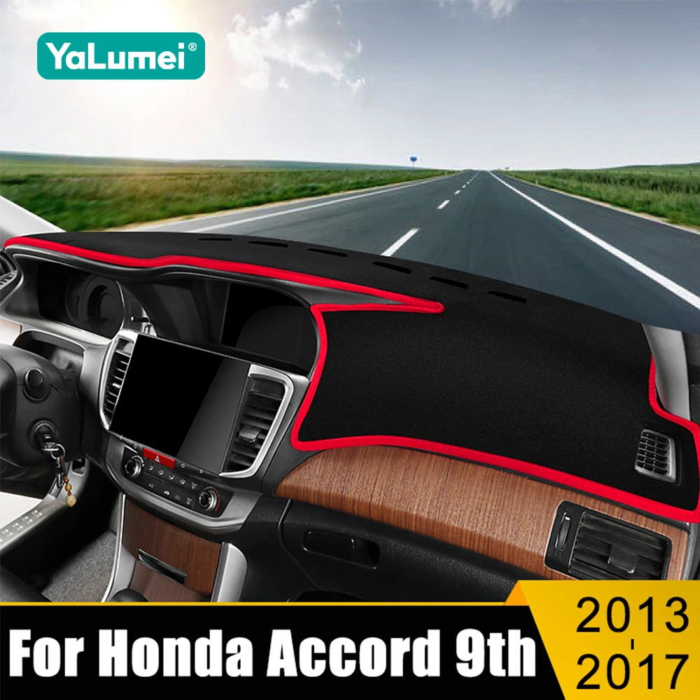 

For Honda Accord 9th 2013 2014 2015 2016 2017 Accord 9 Car Dashboard Sun Shade Cover Instrument Panel Non-slip Pad Accessories