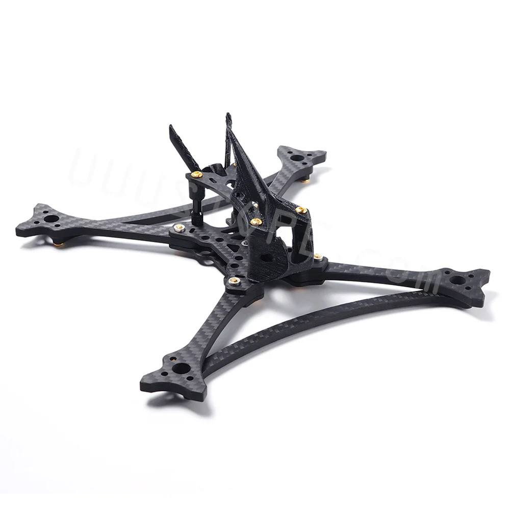 HGLRC Wind5 Lite True-X 208mm Carbon Fiber FPV Frame Kits 5mm Arm for RC FPV Racing Freestyle 5inch Drones DIY Parts