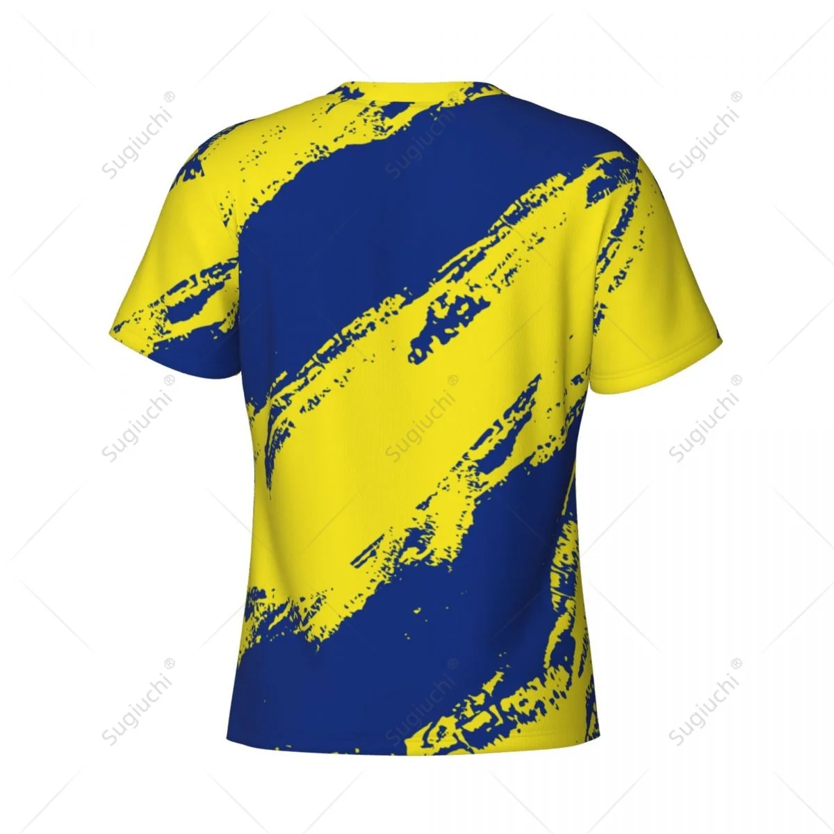 Custom Name Nunber Curacao Flag Color Men Tight Sports T-shirt Women Tees For Soccer Football Fans