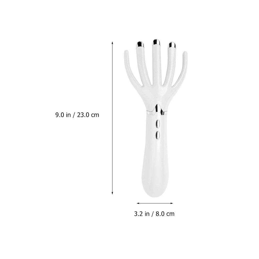 

Ergonomic Massage Comb Strong Vibration Scalp Massager 8500 Times Min ABS Material Comb Portable USB Charging