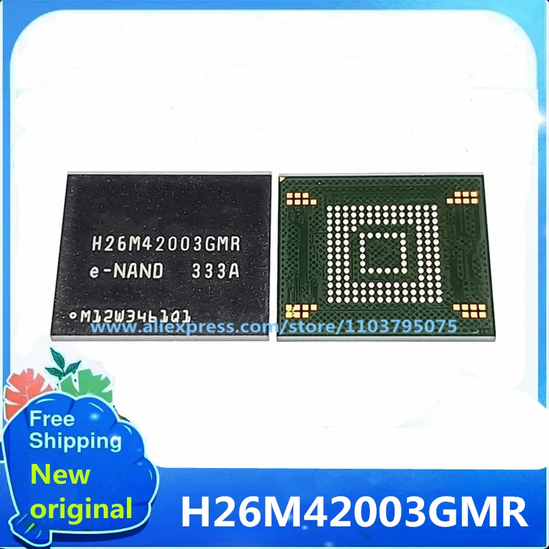 5 قطعة/الوحدة H26M42003GMR 8 جرام EMMC4.5 BGA153 100% جديدة وحقيقية