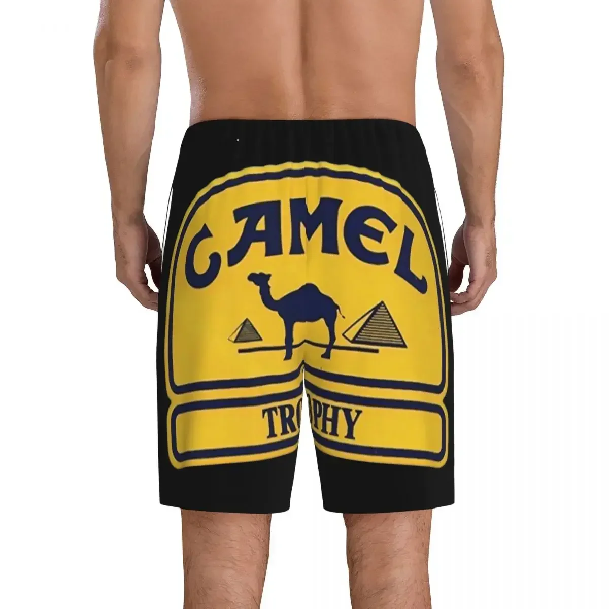 Custom Printed Men  Trophy Pajama Bottoms Sleepwear Pjs Sleep Shorts with Pockets