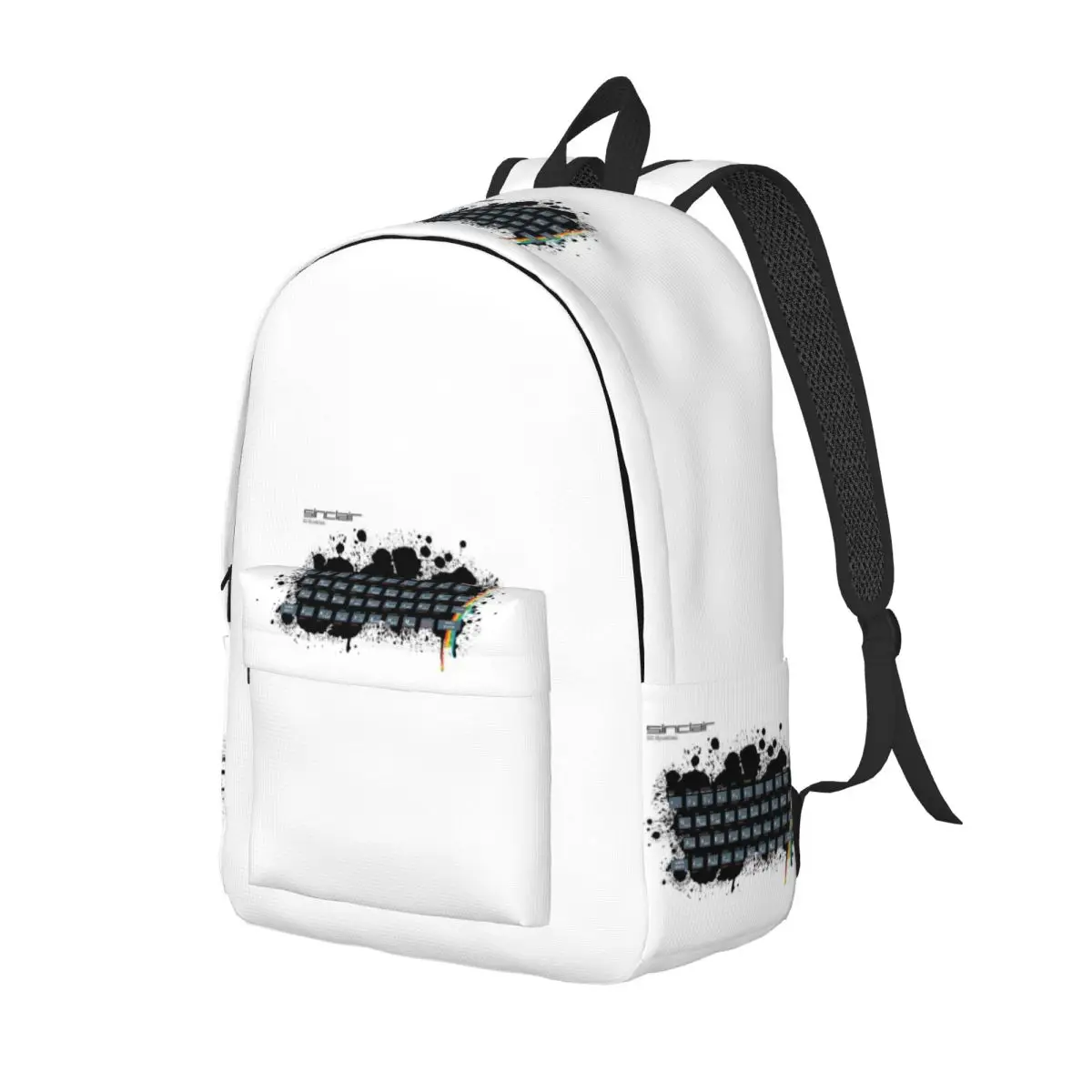 

Retro Gaming Art - ZX Spectrum Backpack Daypack Large Capacity Children BookBag School Bag Shoulder Bags for Boys Girls