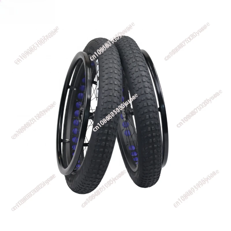 

24 Inch Wheelchair Rear Wheel Spare Parts Wheel Beach Wheel for Wheelchair