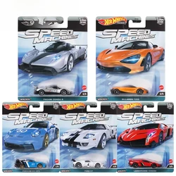 Original Hot Wheels Premium Car Culture Speed Machines Diecast 1/64 Vehicles McLAREN Pagani Zonda R Kids Boys Toys for Children