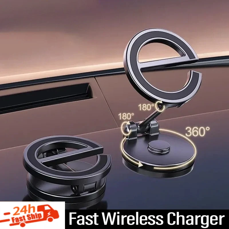 Магнитный автомобильный держатель для телефона с поворотом на 720, подставка, магнитное автомобильное крепление, поддержка мобильного GPS-кронштейна в автомобиле для Macsafe iPhone Samsung Xiaomi
