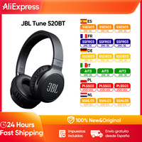 JBL Tune 520BT On-Ear Bluetooth Headphones - 57H Battery, Bluetooth 5.3, JBL Pure Bass, Lightweight, Foldable & Comfortable for
