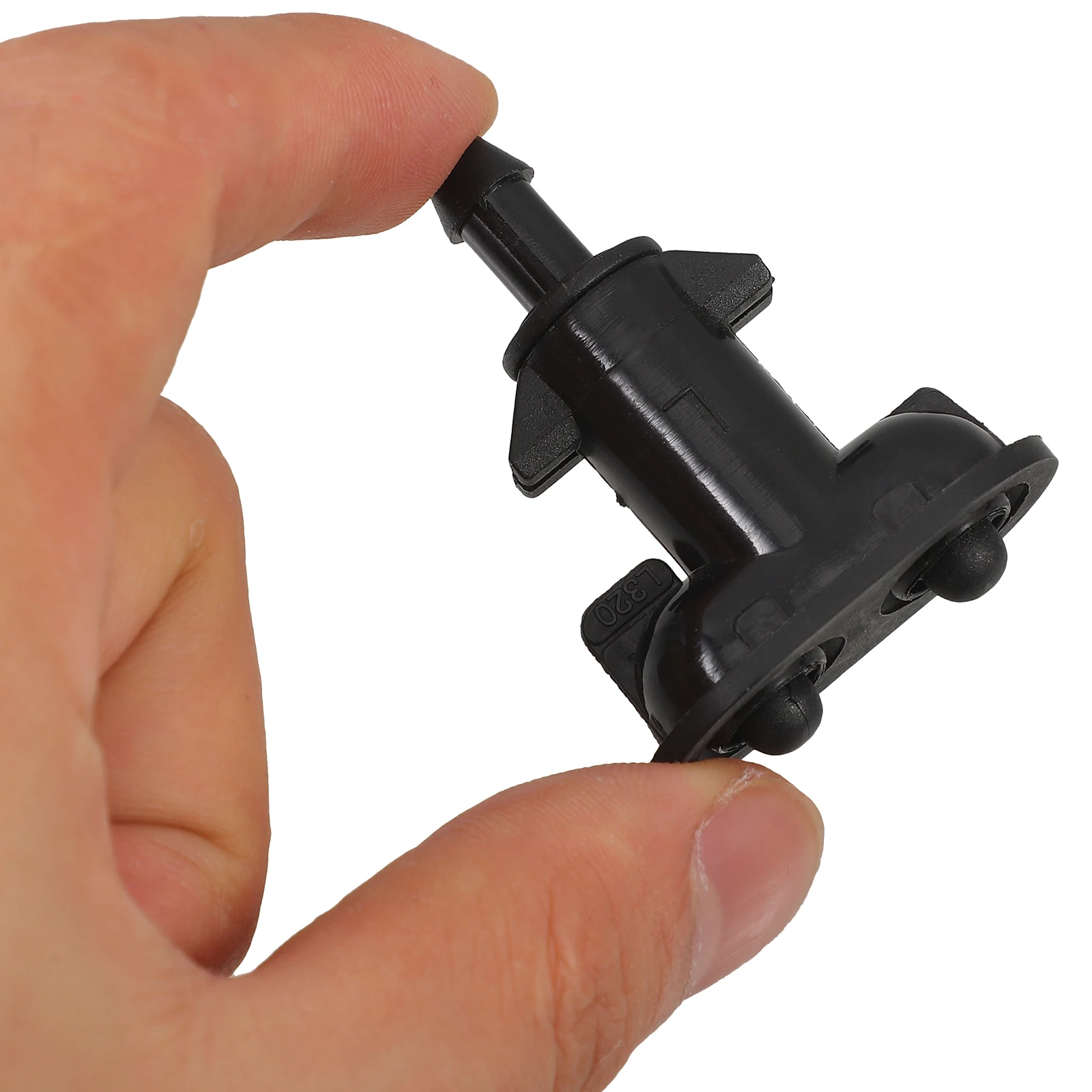 

Car Headlight Washer Nozzles LR010791 LR010792 Durable Plastic Auto Headlamp Water Spray Jets Fits Various Models Enhances