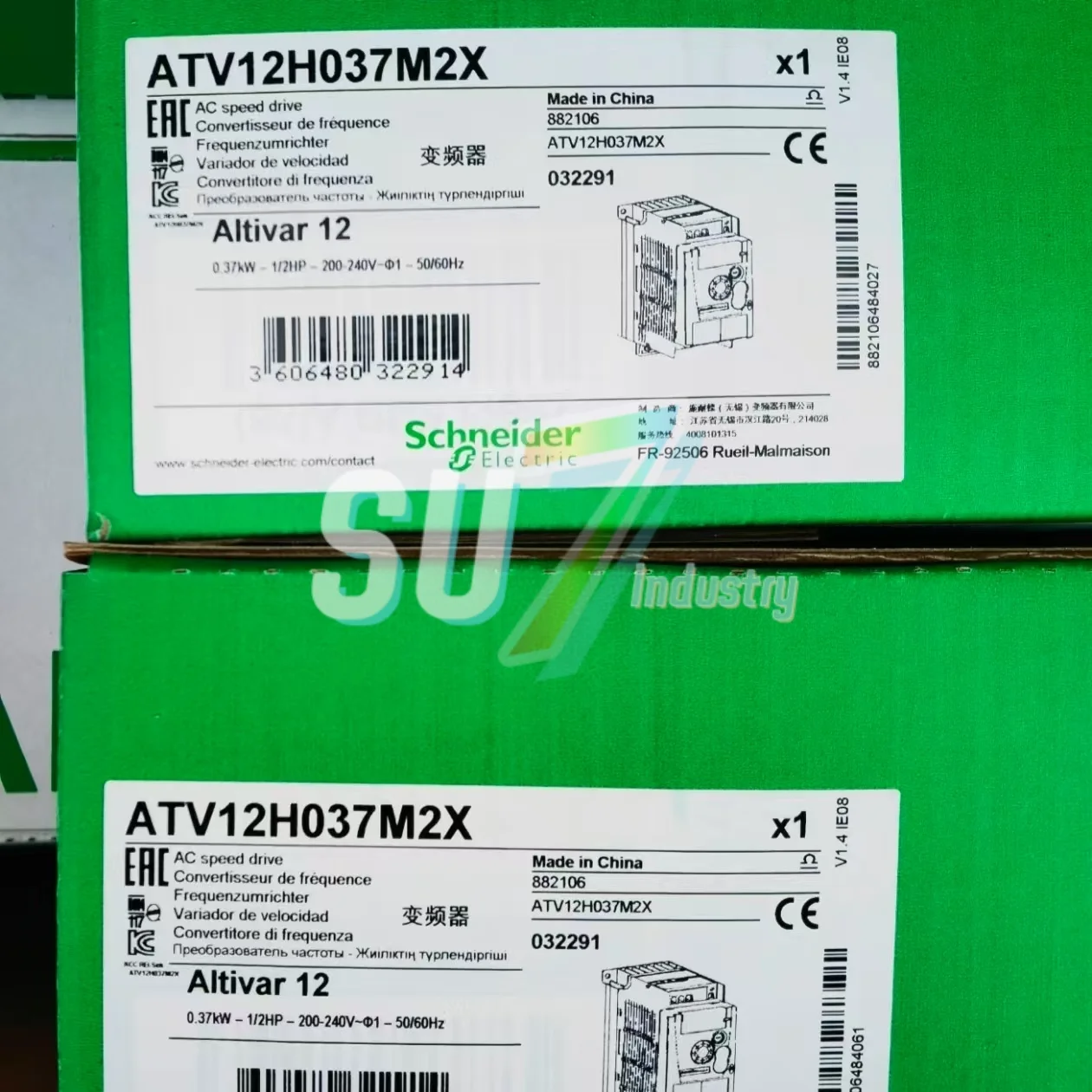 

ATV12H037M2X ATV12H037M3 Frequency Converter New In warehouse