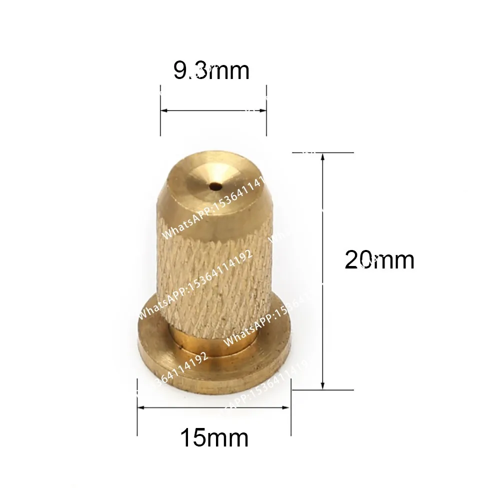 5/10/50 PCS agricultural sprayer adjustable multi-angle nozzle all copper hollow cone atomization