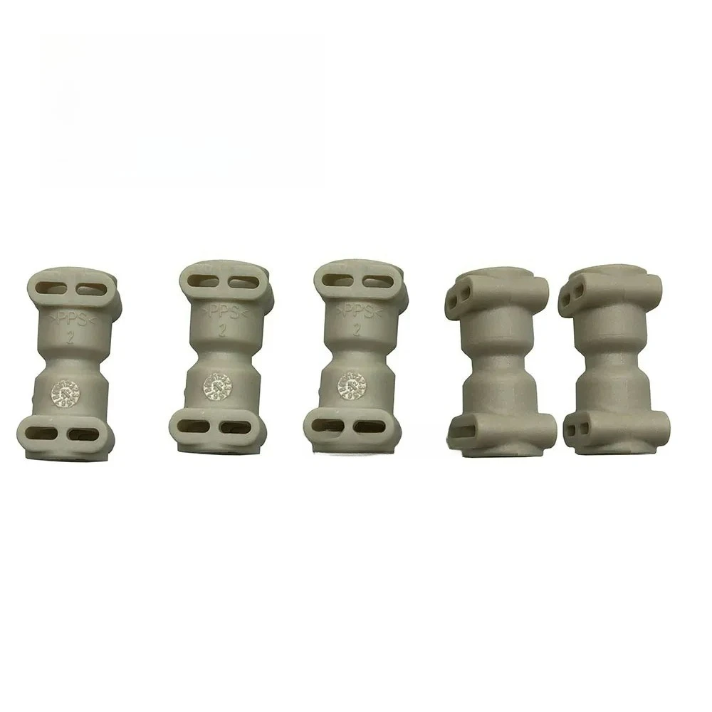 5Pcs Universal Coffee Machine Spare Parts Straight Type Two-way Joint Adapter For Dr.coffee SAECO Kalerm JURA Espresso Machine