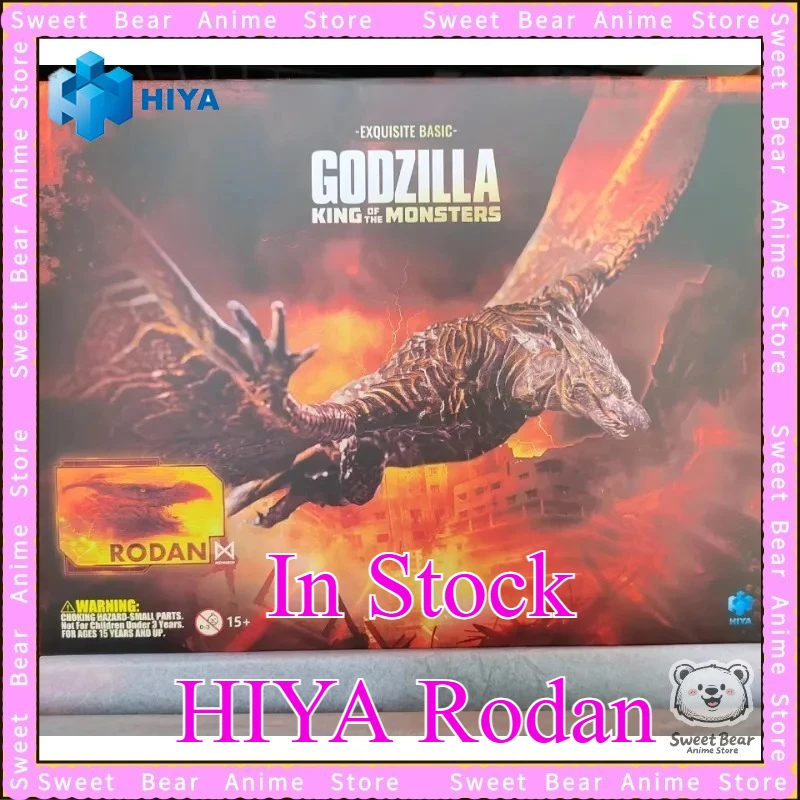 

In Stock HIYA EBG0074 Rodan (Flameborn) Godzilla: King of The Monsters Action Figure Anime Model Toys Hobby MonsterArts