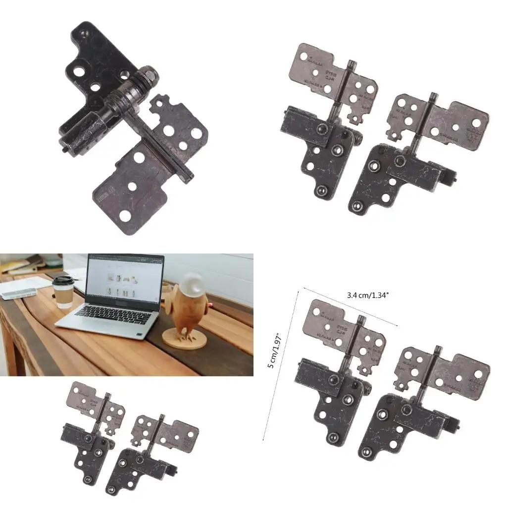 

Laptop LCD Screen Hinges LCD Hinges Bracket Left+Right Set for Legion Y7000 Y530-15 Y540-15 Y7000 PG0 2019 Laptop