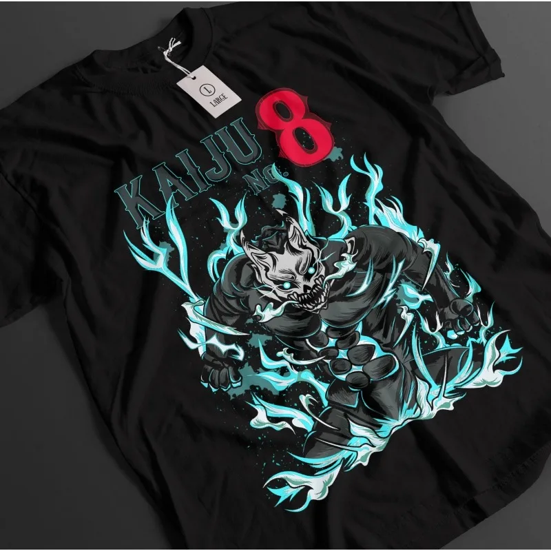 Kaiju N 8 Shirt Kafka Tshirt Mina Ashiro T-Shirt Reno Kikoru Top Isao Anime Tee