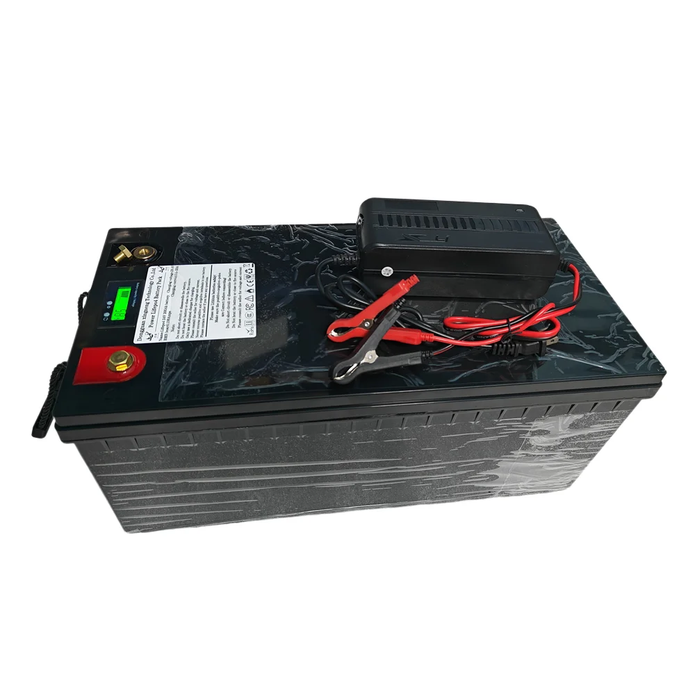 24V 200AH lifepo4 lithium Battery with bluetooth BMS APP for 2000W Inverter Solar RV golf cart Two-wheeled ele small vehicle