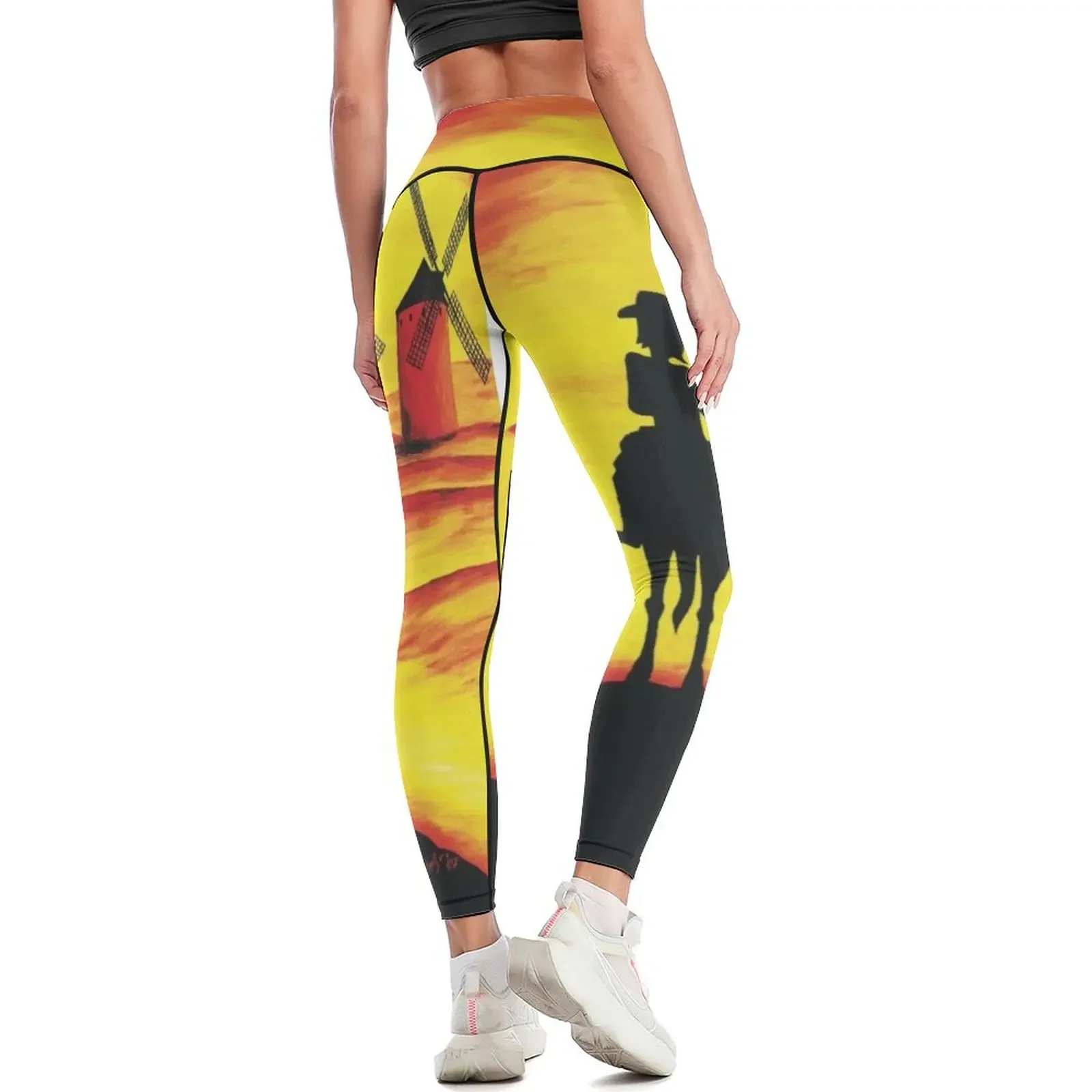 The man of La Mancha Leggings gym's clothing for girls for physical Fitness clothing Womens Leggings