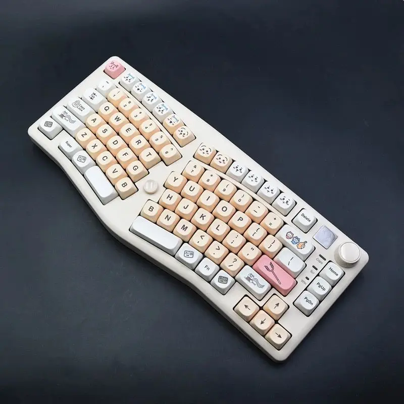 Leobog Alice A75 Wireless Mechanical Keyboard Tri-Mode Hot Swap Rgb Top Structure Custom With Knob Gamer Keyboard For Pc Desktop