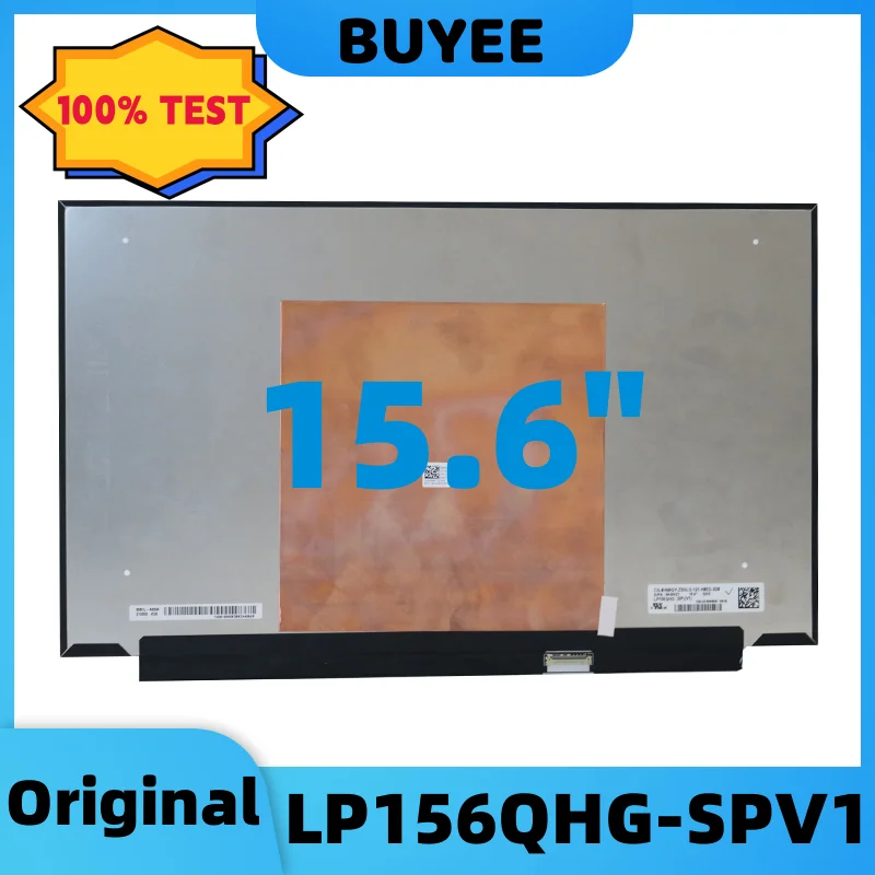 15.6” LP156QHG-SPV1 LP156QHG (SP)(V1) LCD Screen Display Panel LED Replacement QHD 2560X1440 Anti-glare EDP 40 Pins For Laptop