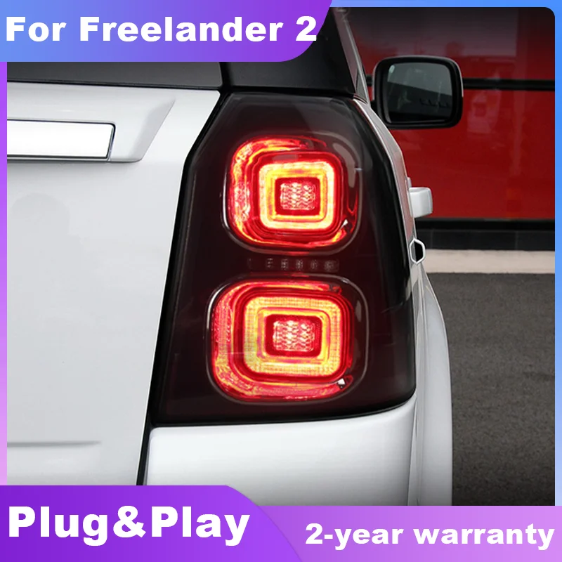 Car Styling for Land Rover Freelander 2 Tail Lights LED Tail Lamp LED DRL Signal Brake Reverse Auto Accessories