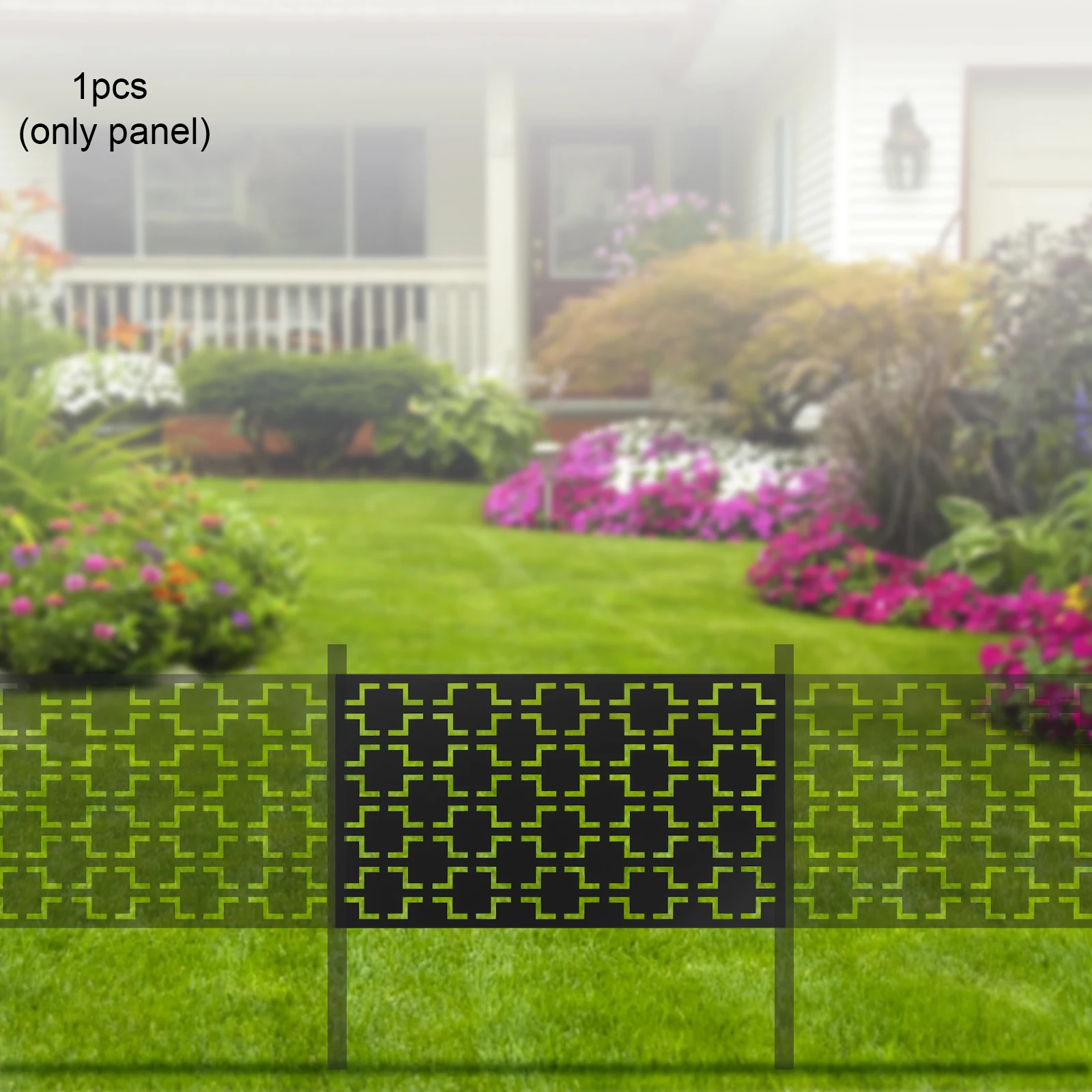 

Decorative Outdoor Privacy Screen Panels Metal Laser Cut Privacy Screen Decorative Patio Metal Fence for Outdoor Indoor Decor