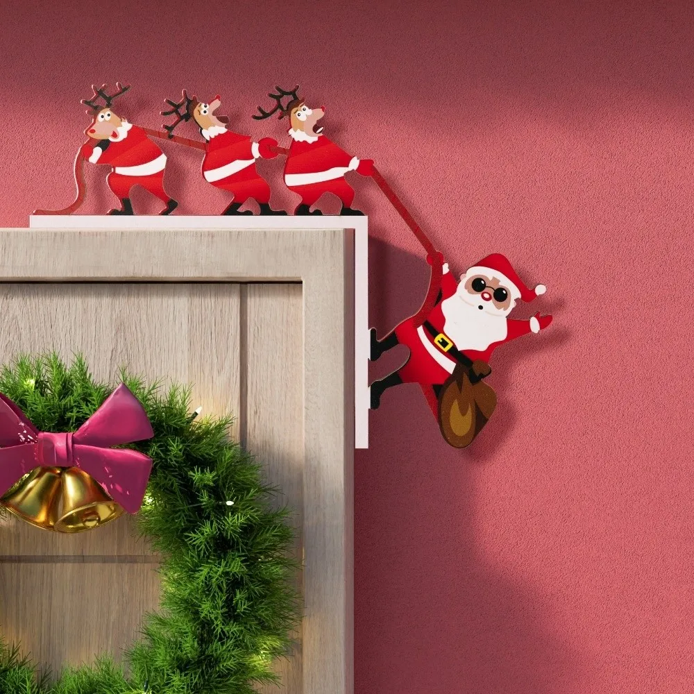 Santa Claus Door Fr…