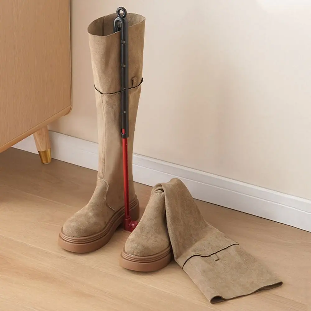 

Устойчивая к морщинам выдвижная опора для ботинок. Фиксированная съемная опорная рама для ботинок средней высоты. Антидеформационная.