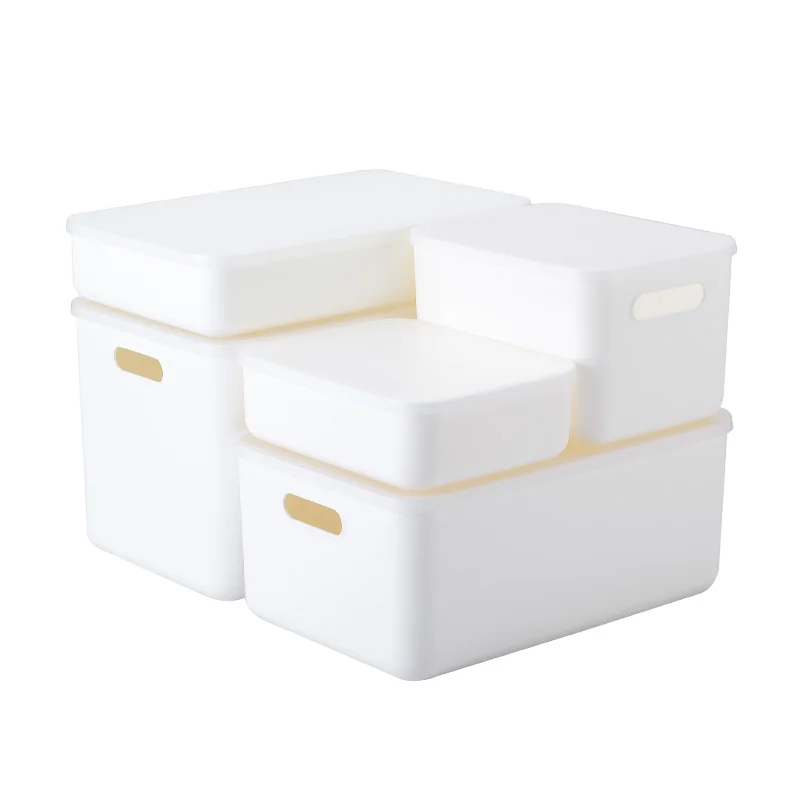 SHIMOYAMA Plastic Storage Box Underwear Bra Closet Organizer Holder Desktop Snack Toys Box Cosmetic Jewelry Bedroom Container