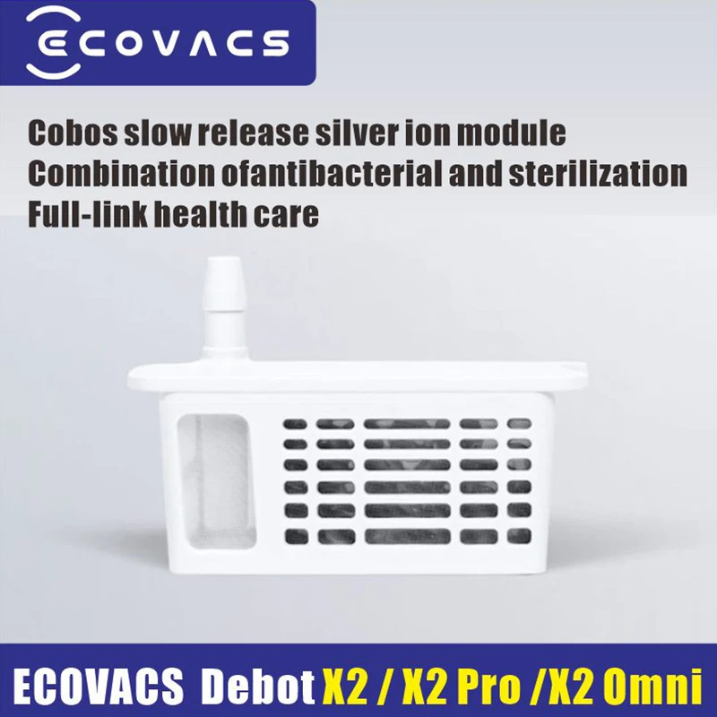 Silver Ion Module Ecovacs Debot X2 / X2 Pro /X2 Omni Parts Vacuum Water Tank Slow-Release Silver Ion Bacteriostatic Module