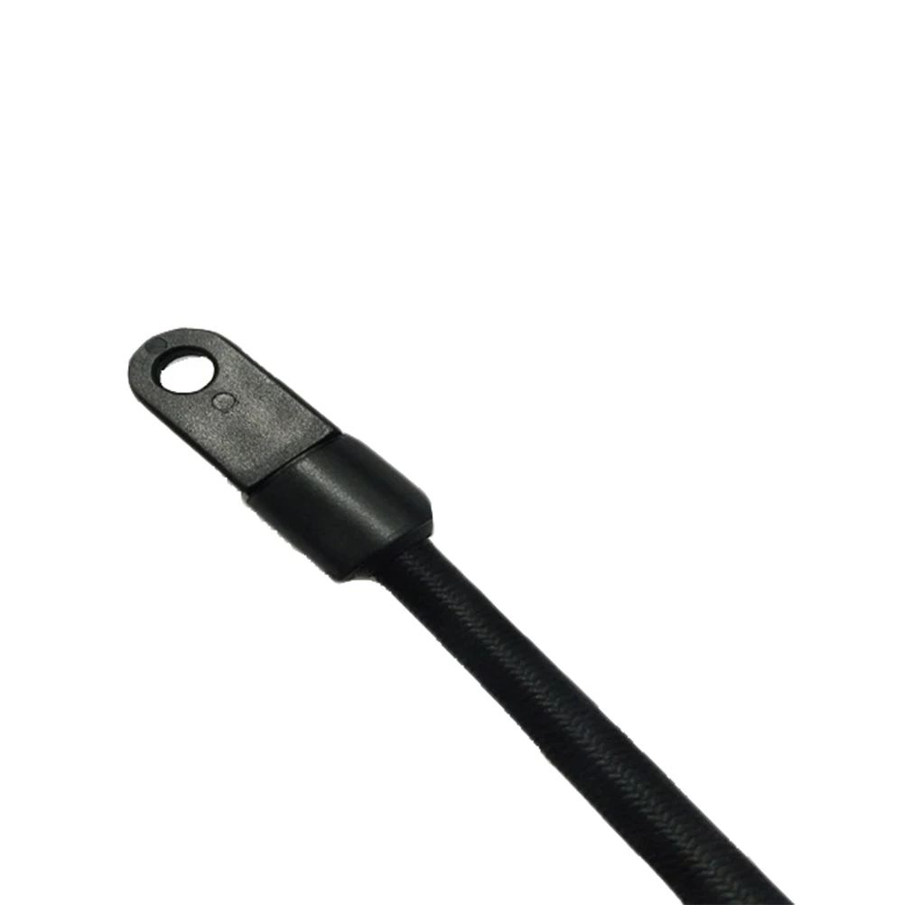 

18Pcs Kayak Fittings Black Plastic Bungee Cord Buckle Elastic Cord Screw Nut Set for Kayaks Kayak Fittings Fixed Buckle