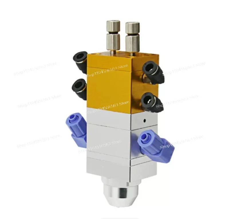 QLH-30AB Double Cylinder Double Liquid Mixing Valve: Suction Type, 2-Component Dispensing for Glue/Potting