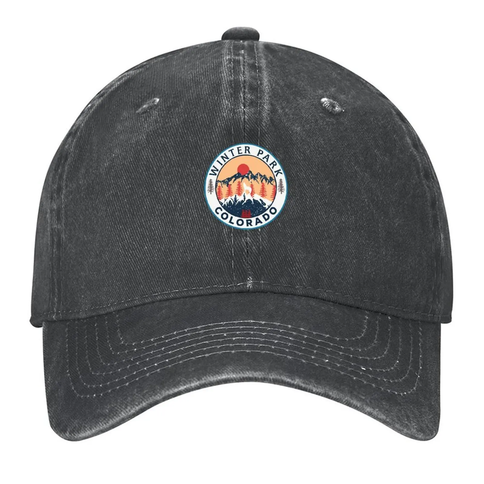 

Winter Park Colorado-Vintage Baseball Cap dad hat New Hat Thermal Visor Sun Hats For Women Men's