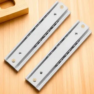 2 قطعة السكك الحديدية الشريحة ثنائية الاتجاه الثقيلة للأثاث درج خزانة مصغرة تمديد الشرائح مقاومة للاهتراء الحاملة