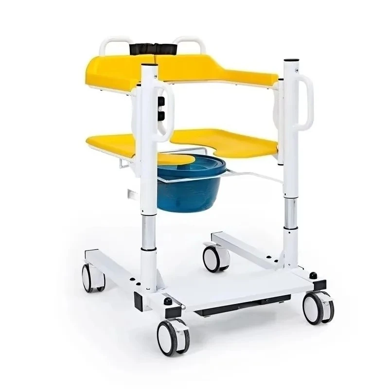supplies Multi-Function Lift Wheelchair Elderly Right Hand Push Moving Machine Toilet Care Can Take Bath Bathroom