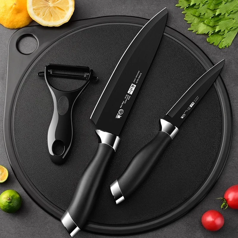 PLYS Fruit Knife Home Portable Pocket Knife Stainless Steel Kitchen 6.8 inch Chef Knife Rustproof Japanese Utility Knife