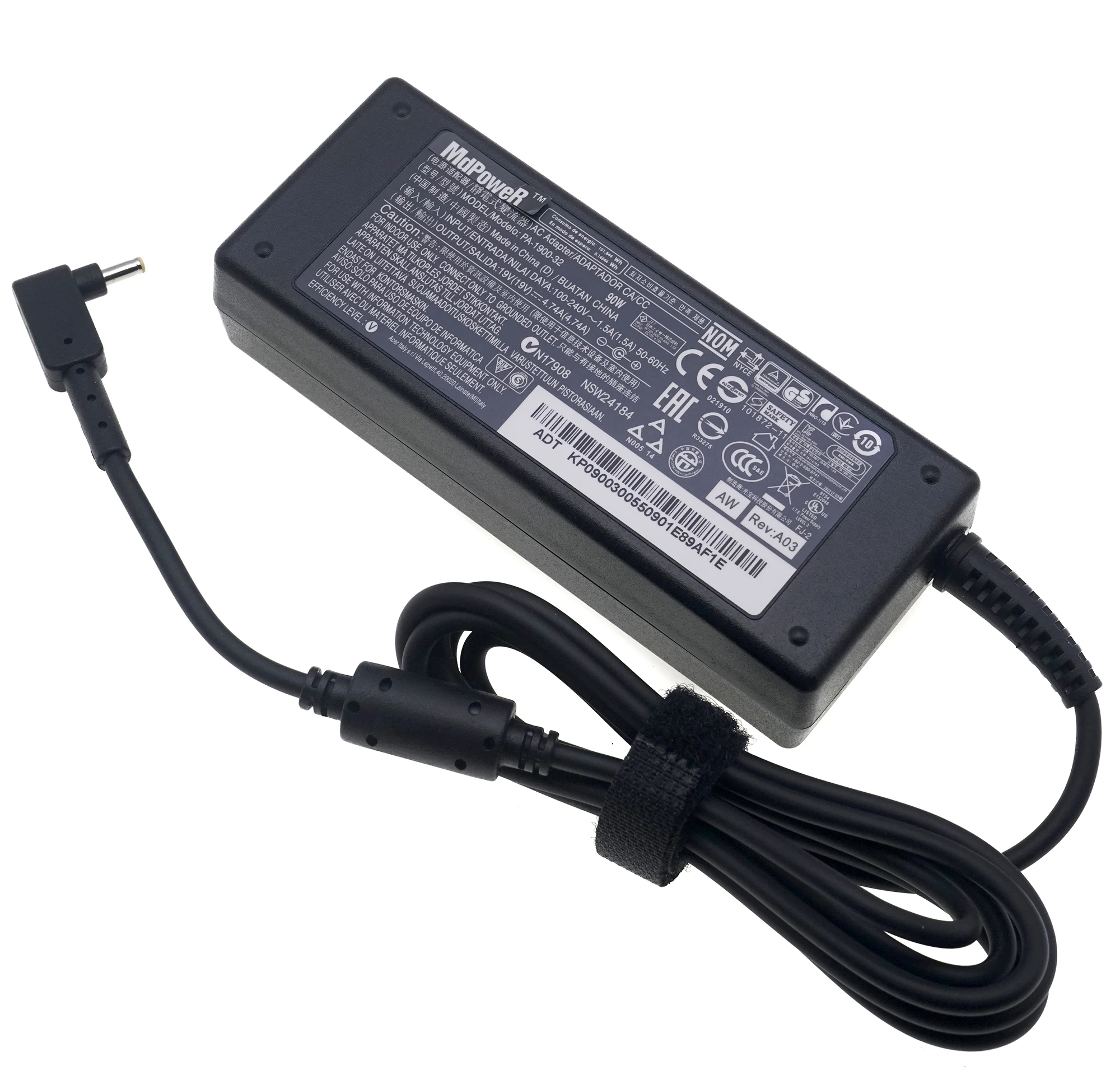

Liteon PA-1900-32 90 Вт 19 В 4,74 А 3,0*1,1 мм адаптер переменного тока для ноутбука зарядное устройство для адаптера питания Acer